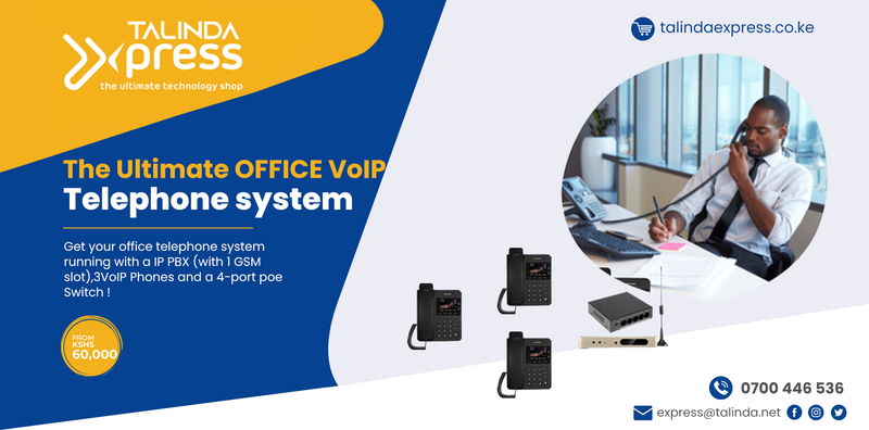 We offer IP PBX, IP Phones, Wireless IP Phones, VOIP gateways and professional installation services for your office to have the best telephony system. We work with Yeastar, Openvox, Yealink, Fanvil, Flyingvoice, Sangoma, 3CX, Avaya, Dinstar and Hodusoft 