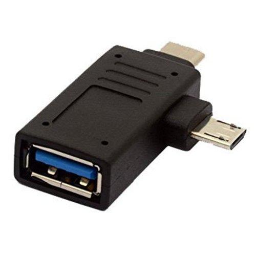 Type-C to USB+2*SD+Mirco USB ,55*33*10MM - TalindaExpress
