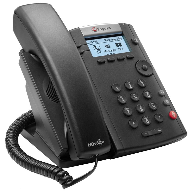 Polycom VVX 201 IP Phone, Skype for Business Edition - 2200-40450-019 - TalindaExpress