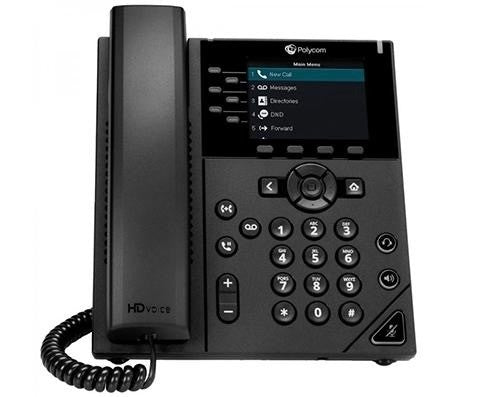 Polycom VVX 350 6-Line IP Phone - 2200-48830-025 - TalindaExpress
