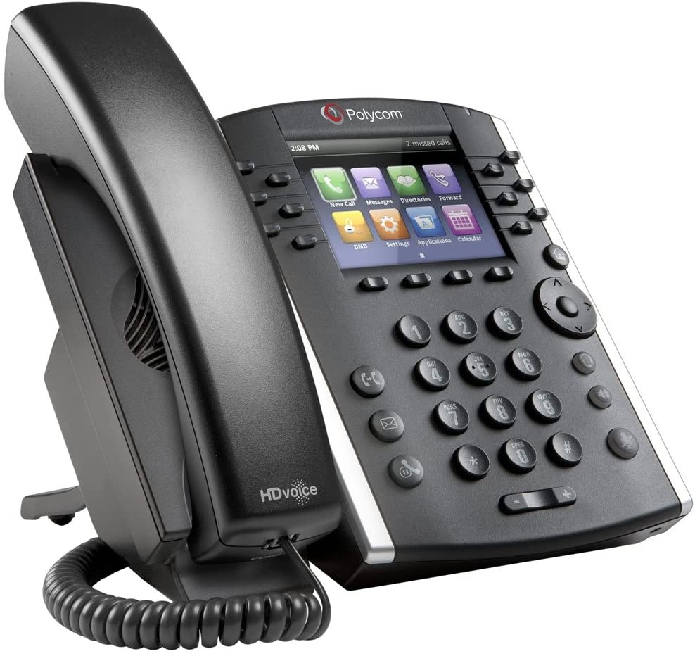 Polycom VVX 401 IP Phone, Skype for Business Edition - 2200-48400-019 -  TalindaExpress