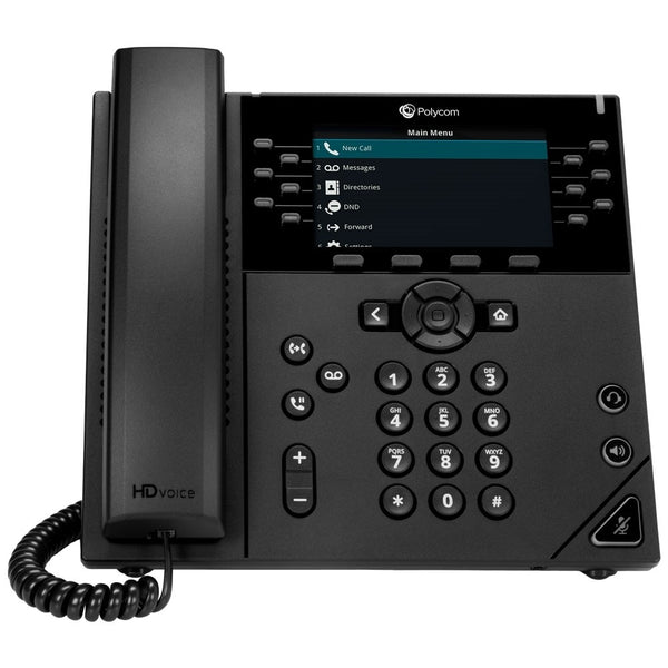 Polycom VVX 450 12-Line IP Phone - 2200-48840-025 - TalindaExpress