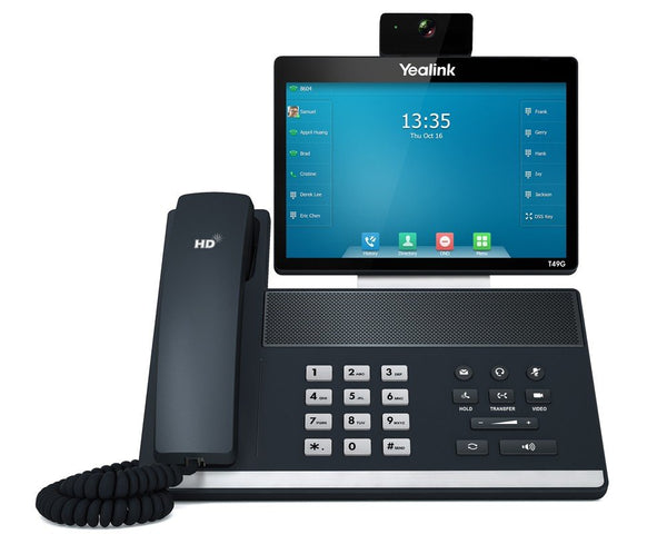 Yealink SIP-VP-T49G three way Video conferencing phone,touch screen IPS LCD - TalindaExpress