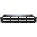 D-link NPP-C61BLK481 48 Port Cat6 UTP Fully Loaded Patch Panel