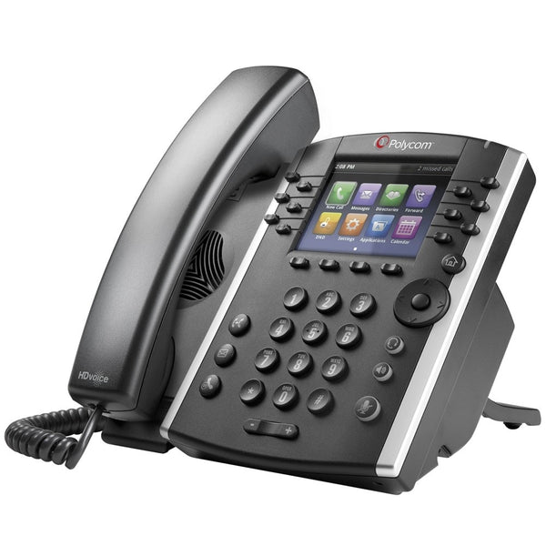 Polycom VVX 411 IP Phone, Skype for Business Edition - 2200-48450-019 - TalindaExpress