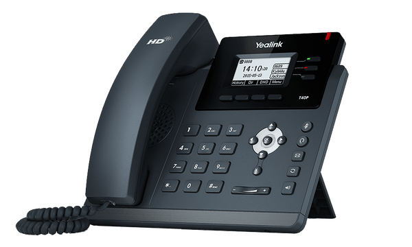 Yealink SIP-T40P 6 SIP line IP Phone - TalindaExpress