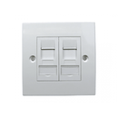 Double Faceplate complete with Module (Giganet, D-Link or equivalent)INT-STCC05