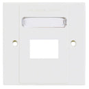 Double Faceplate complete with Module (Siemon, Molex, Shneider or Equivalent)INT-STCC07