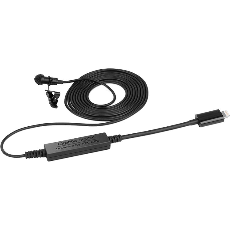 SENNHEISER CLIPMIC DIGITAL MKE2 CLIP-ON MICROPHONE WITH APOGEE INTERFACE FOR APPLE PRODUCTS WITH LIGHTNING CONNECTOR - TalindaExpress