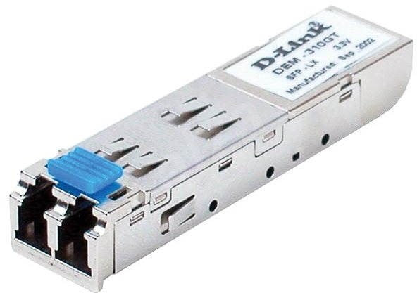 Dlink 1-port SFP LX SM Fiber Transceiver (Up to 10Km, Support 3.3V power)