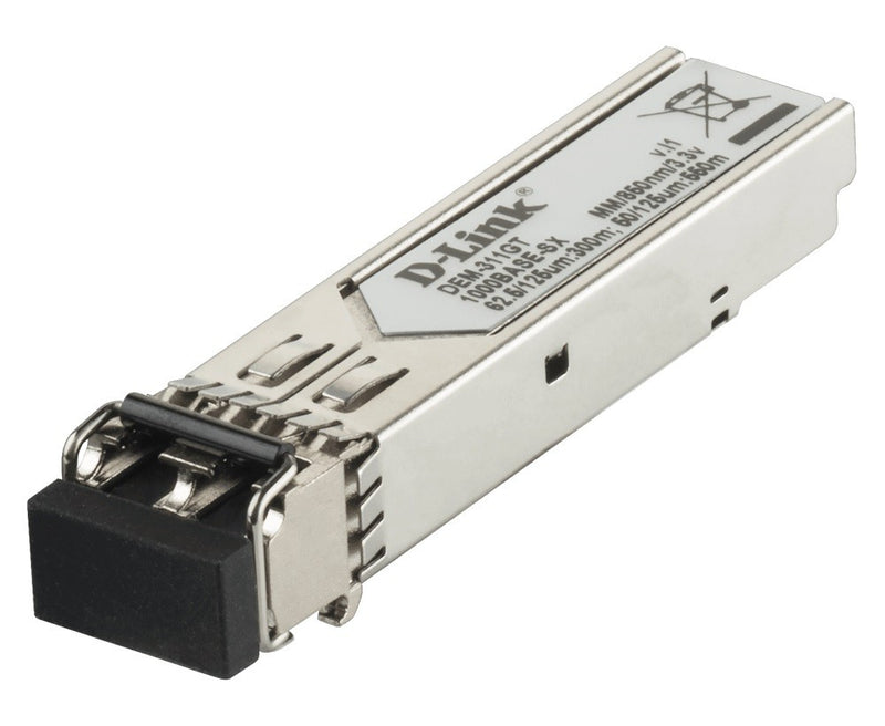 Dlink 1-port SFP SX MM Fiber Transceiver (Up to 550m, Support 3.3V power)