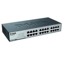 Dlink 24 port 10/100Mbps unmanaged switch (Metal casing, ) UK power plug
