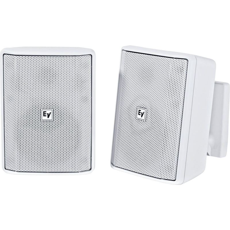 Speaker 4" cabinet 70/100V white pair-White,price per pair - TalindaExpress