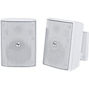 Speaker 4" cabinet 8 Ohm white pair-White, price per pair - TalindaExpress