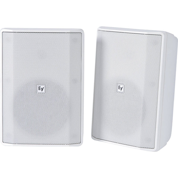 Speaker 5" cabinet 70/100V white pair-White, - TalindaExpress