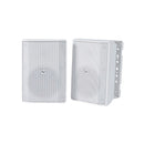 Speaker 5" cabinet 70/100V IP65 wh pair-White, - TalindaExpress