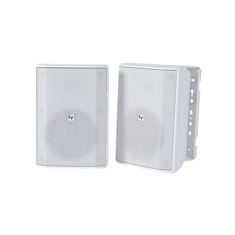 Speaker 5" cabinet 70/100V IP65 wh pair-White, - TalindaExpress