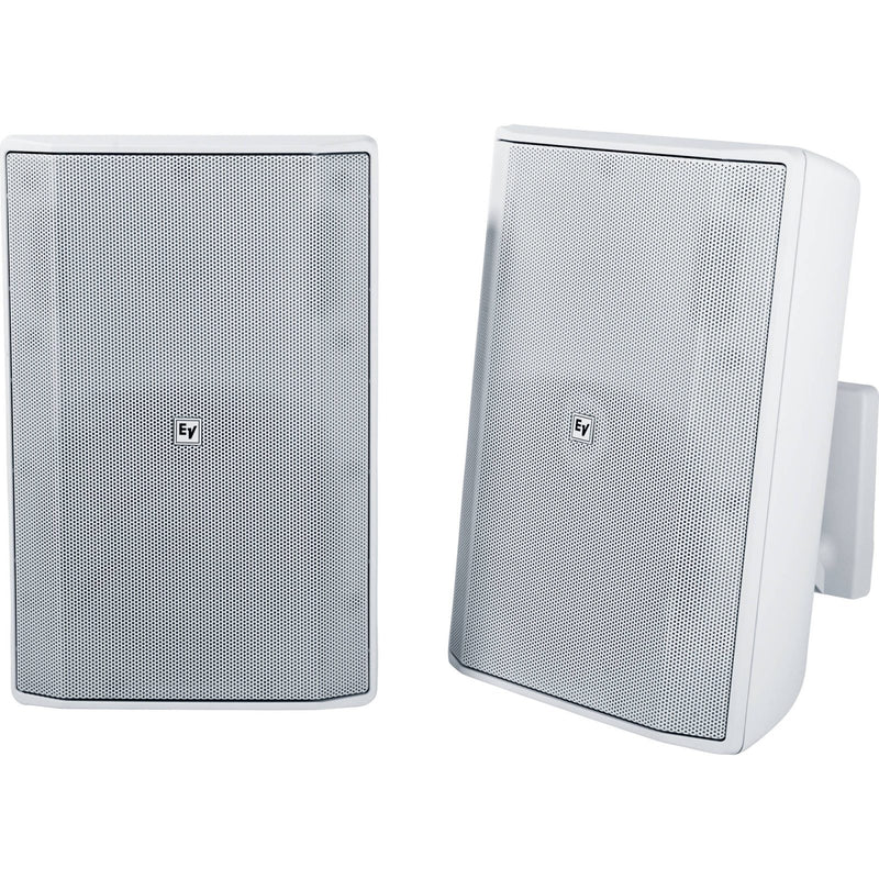 Speaker 8" cabinet 8 Ohm white pair-White, price per pair - TalindaExpress