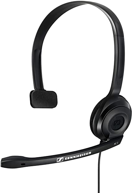 Sennheiser PC 2 CHAT Skyping Headset - TalindaExpress