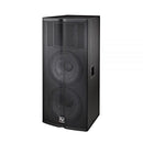 2 x 15" 2-Way Fullrange, 102 dB, 1000 W cont.